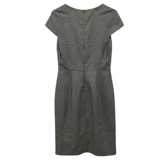 Banana Republic New Dress Gray Houndstooth Gray Size 4 NWT - Picture 5 of 6